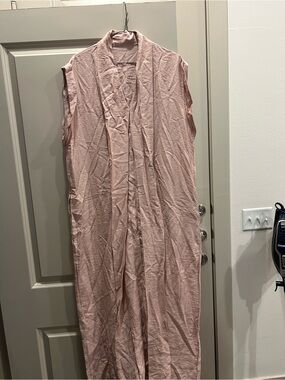 Source Unknown Pale Pink Maxi Dress